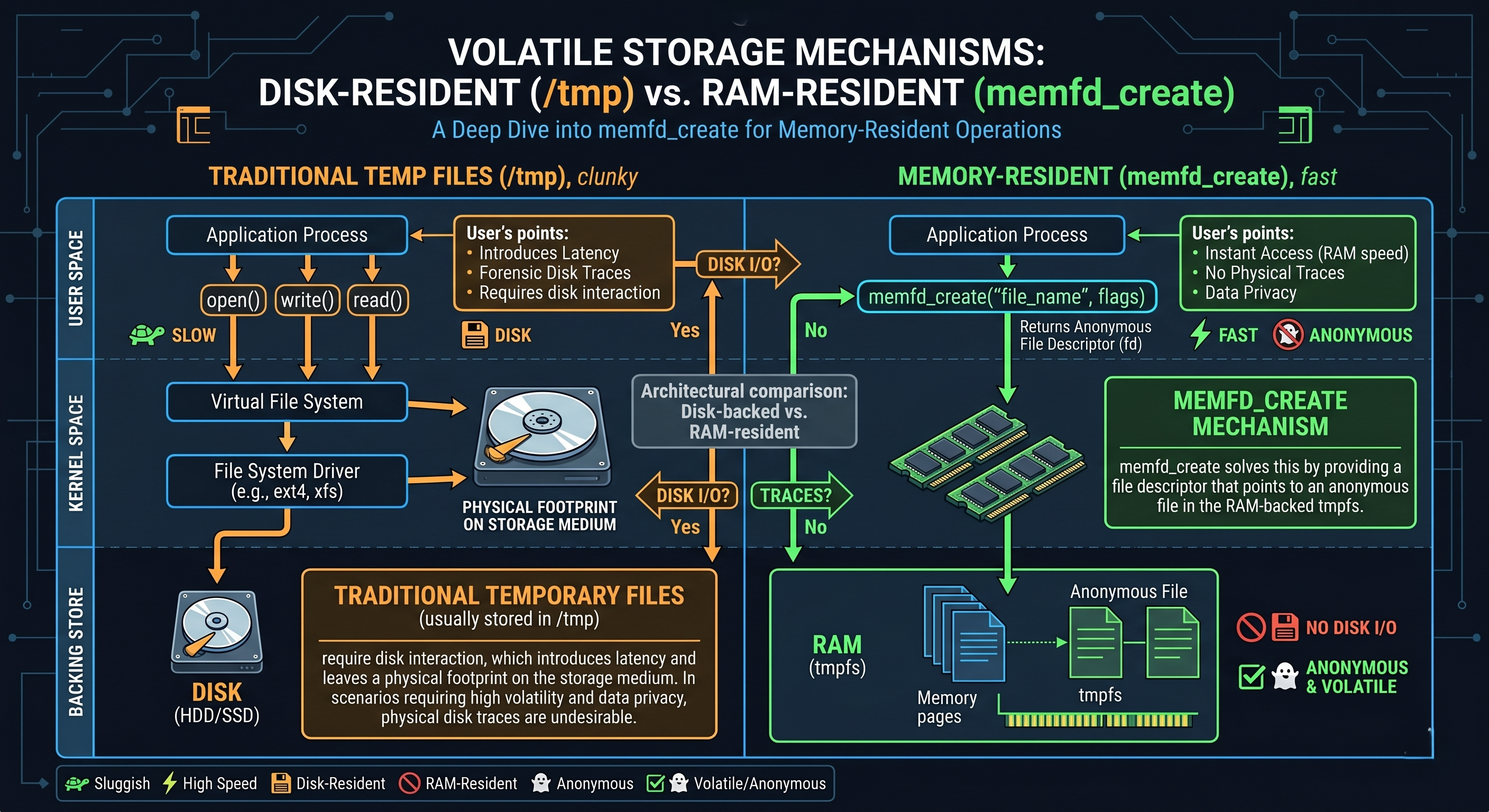 memfd_create Architecture